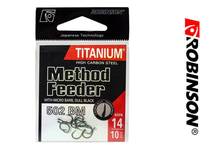Haki robinson titanium method feeder – nowy wymiar ostrości! Haki robinson titanium method feeder – nowy wymiar ostrości!