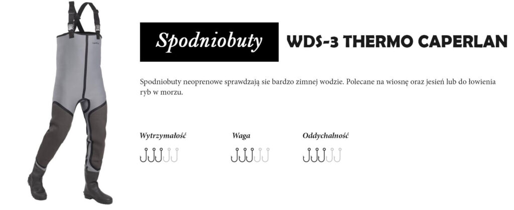 spodniobuty neoprenowe caperlan