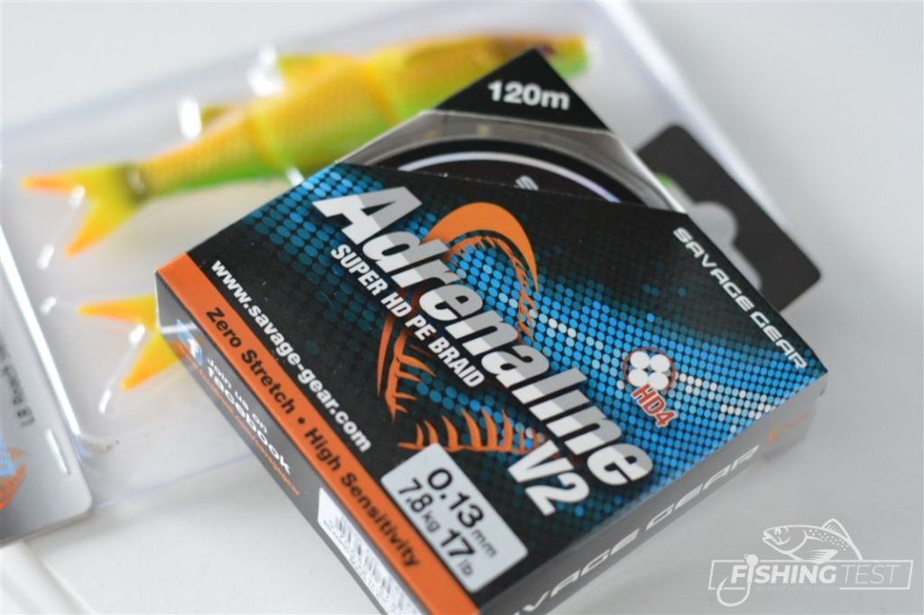 plecionka wędkarska Adrenaline V2