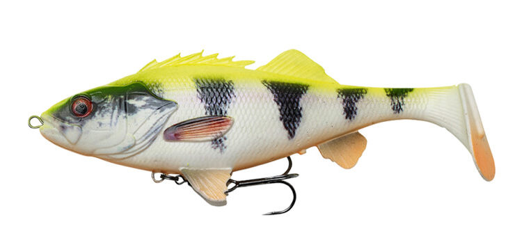 guma 4D Perch Shad w kolorze Lemon Perch
